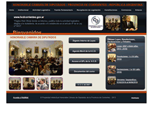 Tablet Screenshot of hcdcorrientes.gov.ar